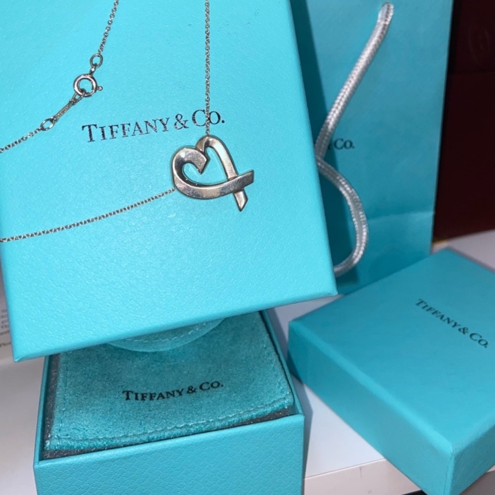 Tiffany & Co. Paloma Picasso Heart Necklace
